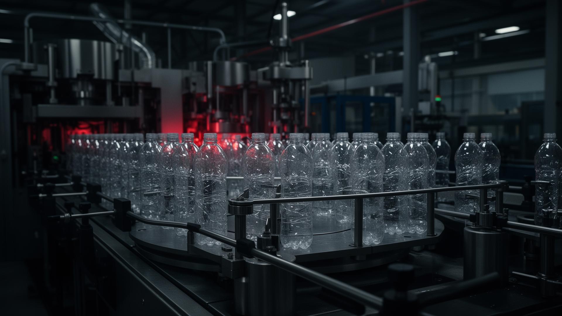 PET bottle blow moulding production line